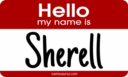 Hello my name is Sherell png download