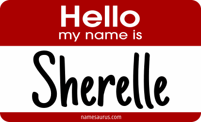 Hello my name is Sherelle png download