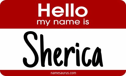 Hello my name is Sherica png download
