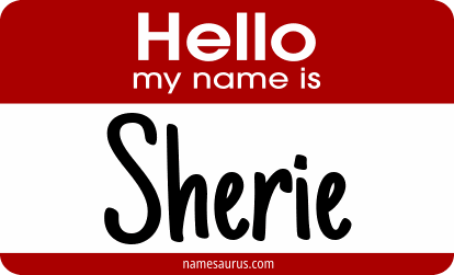 Hello my name is Sherie png download