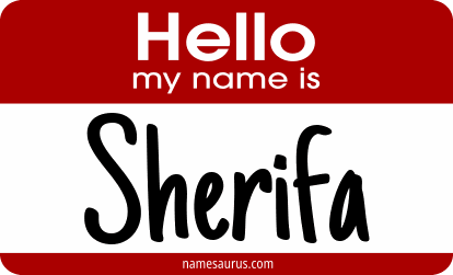 Hello my name is Sherifa png download