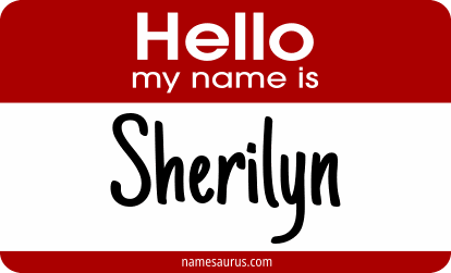 Hello my name is Sherilyn png download
