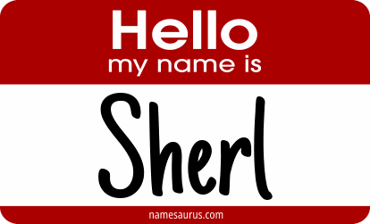 Hello my name is Sherl png download