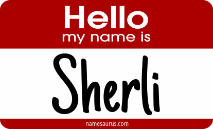 Hello my name is Sherli png download