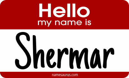 Hello my name is Shermar png download