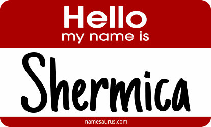 Hello my name is Shermica png download