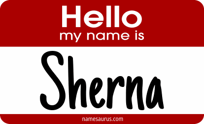 Hello my name is Sherna png download