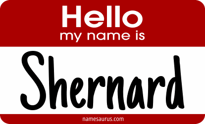 Hello my name is Shernard png download