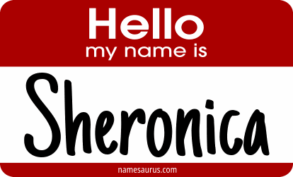 Hello my name is Sheronica png download