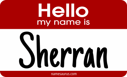 Hello my name is Sherran png download