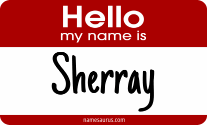 Hello my name is Sherray png download