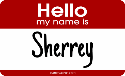 Hello my name is Sherrey png download