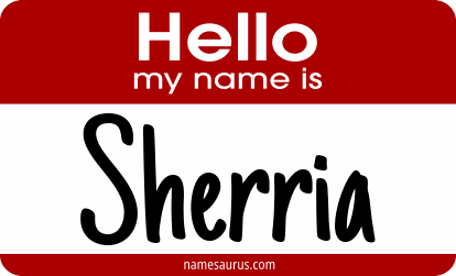 Hello my name is Sherria png download