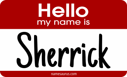 Hello my name is Sherrick png download