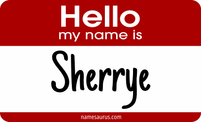 Hello my name is Sherrye png download