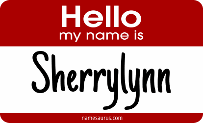Hello my name is Sherrylynn png download