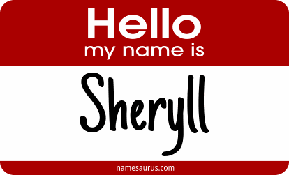 Hello my name is Sheryll png download
