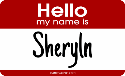 Hello my name is Sheryln png download