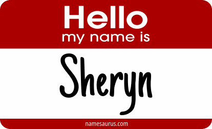 Hello my name is Sheryn png download