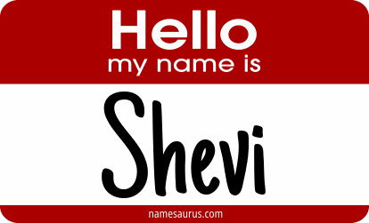 Hello my name is Shevi png download