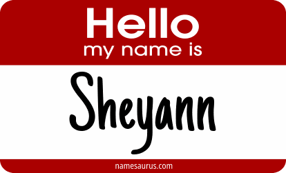 Hello my name is Sheyann png download
