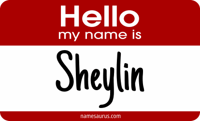 Hello my name is Sheylin png download