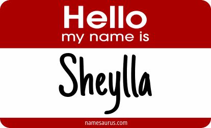 Hello my name is Sheylla png download