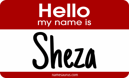 Hello my name is Sheza png download