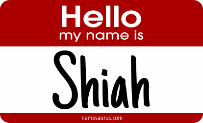 Hello my name is Shiah png download