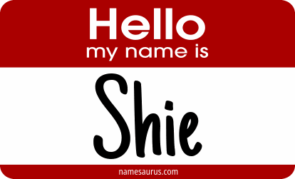 Hello my name is Shie png download