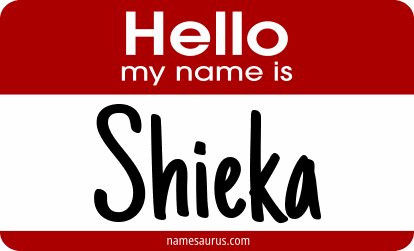 Hello my name is Shieka png download