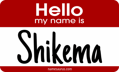 Hello my name is Shikema png download