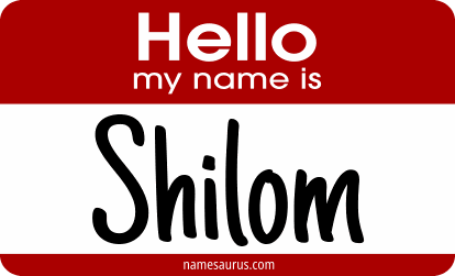 Hello my name is Shilom png download