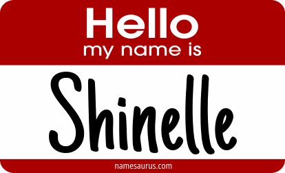 Hello my name is Shinelle png download