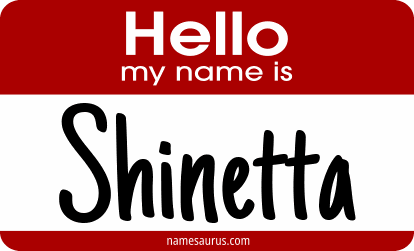 Hello my name is Shinetta png download