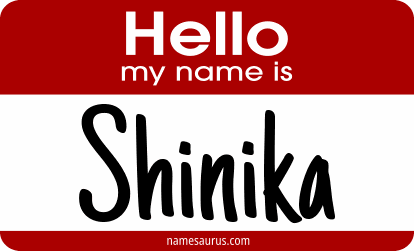 Hello my name is Shinika png download