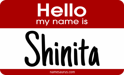 Hello my name is Shinita png download