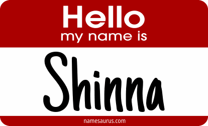 Hello my name is Shinna png download