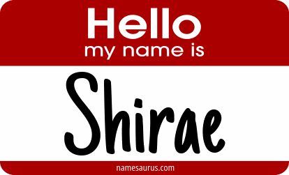 Hello my name is Shirae png download