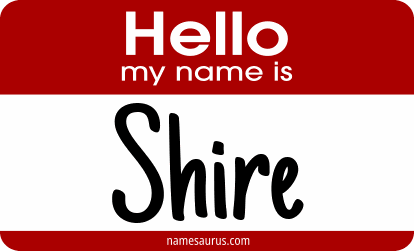 Hello my name is Shire png download