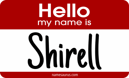 Hello my name is Shirell png download