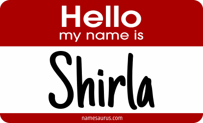 Hello my name is Shirla png download