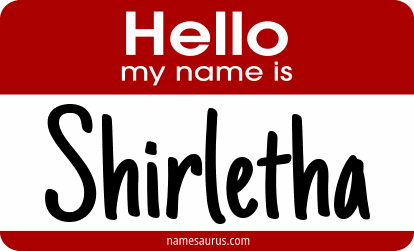Hello my name is Shirletha png download