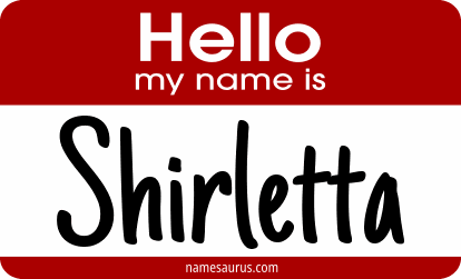 Hello my name is Shirletta png download
