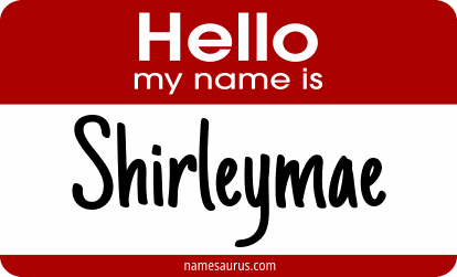 Hello my name is Shirleymae png download