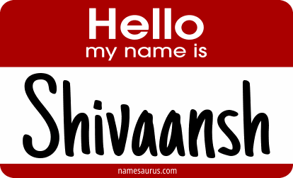 Hello my name is Shivaansh png download