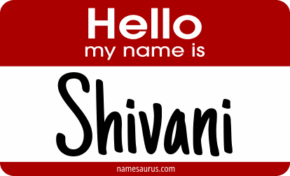 Hello my name is Shivani png download
