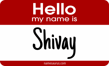 Hello my name is Shivay png download