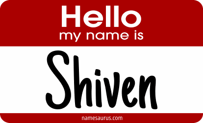 Hello my name is Shiven png download