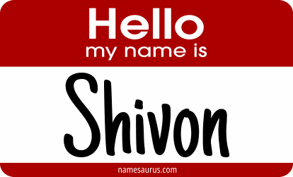 Hello my name is Shivon png download
